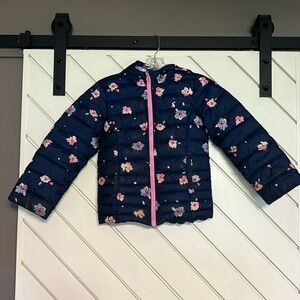 Girls 7/8 year old Puffer Winter Coat
